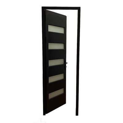 Customized Size Aluminium Toilet Casement Door for Thermal Insulation in Bathroom