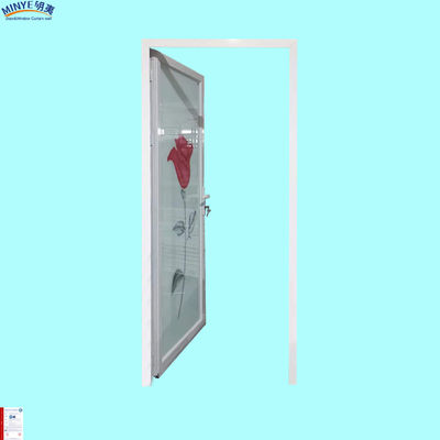 Customized Size Aluminium Toilet Casement Door for Thermal Insulation in Bathroom