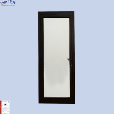 Customized Size Aluminium Toilet Casement Door for Thermal Insulation in Bathroom