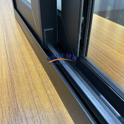 Modern Soundproof Hurricane Impact Sliding Window with Stainless Steel Screen Netting