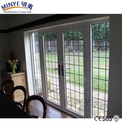 Aluminum Alloy Customized Designs Casement Door with Good Soundproofing and Sealing