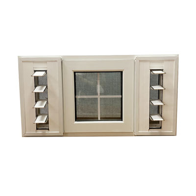 Double Glazed Aluminium Casement Windows with Tempered Glass and Customizable Design