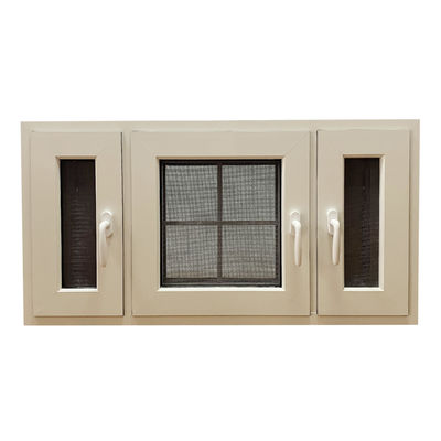 Double Glazed Aluminium Casement Windows with Tempered Glass and Customizable Design