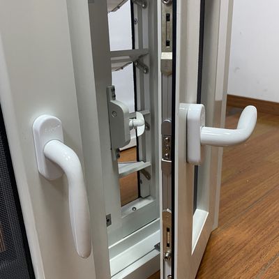 Double Glazed Aluminium Casement Windows with Tempered Glass and Customizable Design
