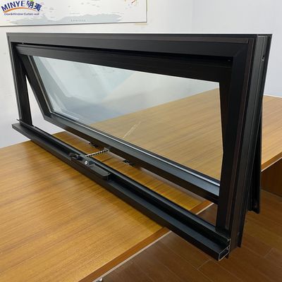 Aluminum Awning Window with Double Tempered Impact Glazing Directly from at Affordable