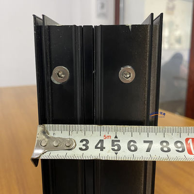 Horizontal Opening Pattern Heat Insulation Aluminum Sliding Windows With Mosquito Net