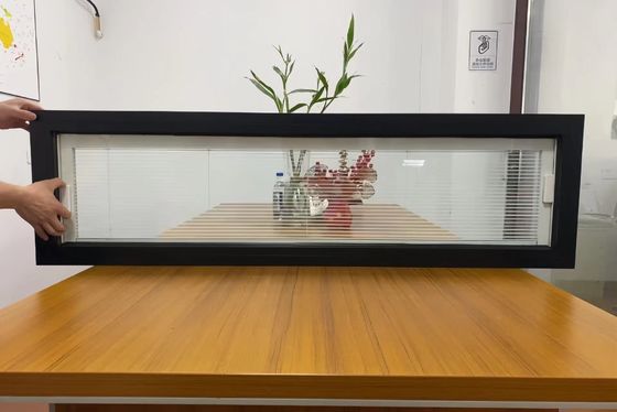 Modern Luxury Customized Size Double Tempered Glass Power Coating Fixed Windows