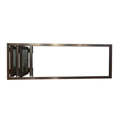 Germany Aluminum Alloy Sliding Folding Glass Windows for Large Space and Ventilation
