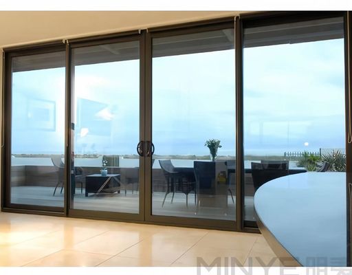 German Heavy Sliding Stacker Doors with Custom Triple Glazing and Energy Conservation