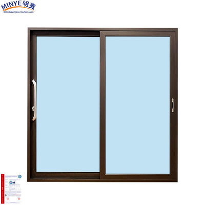 Double Glass Triple Glass Aluminium Sliding Doors Finished for Exterior Series Optional