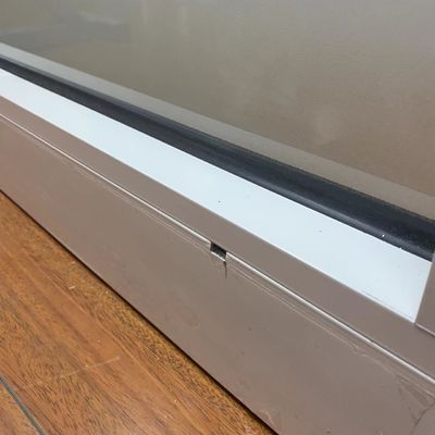 Double Tempered Glass Aluminum Fixed Windows for Horizontal Opening Pattern Triple Glass