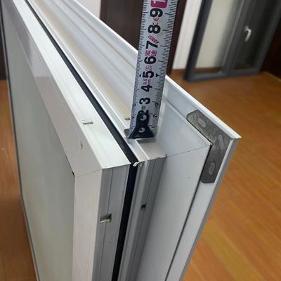 Double Tempered Glass Aluminum Fixed Windows for Horizontal Opening Pattern Triple Glass