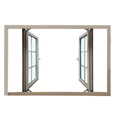 Customizable Double Glazed Aluminium Casement Windows Soundproof and Energy Saving