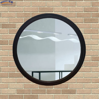Round Glass Windows with Moon Window Shade and FiberGlass Screen Netting Material