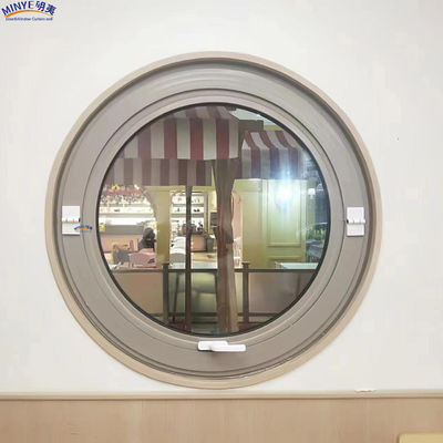 Postmodern Design Aluminum Half Circle Moon Window with Grill in AS/NZS2208 Standard