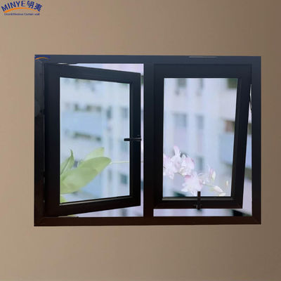 Frame Material Aluminum Alloy Casement Window Awning Window with Good Air Tightness