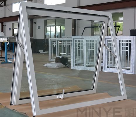 Modern Design Thermal Break Aluminium Awning Windows for Building Material Coating