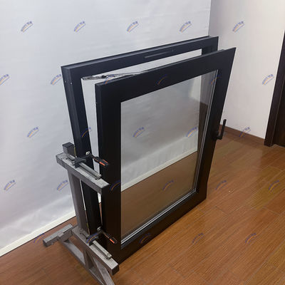 Two Way Open Tilt-turn Tilt And Turn Aluminium Window with American Silicon Sealant