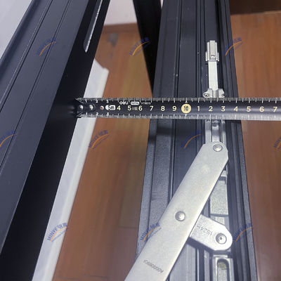 Two Way Open Tilt-turn Tilt And Turn Aluminium Window with American Silicon Sealant