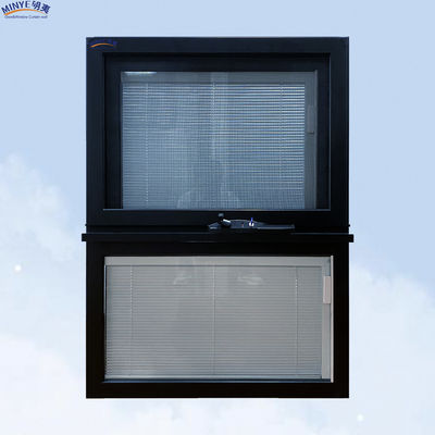 Modern Luxury Rainproof Aluminum Frame Swing Awning Casement Windows With Double Glass