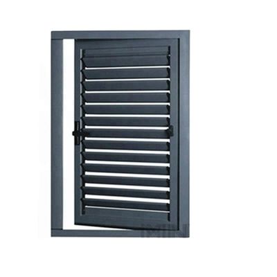 Customized Clear/Gray/Blue/Green/Brown Aluminum Casement Windows with Double Glazing