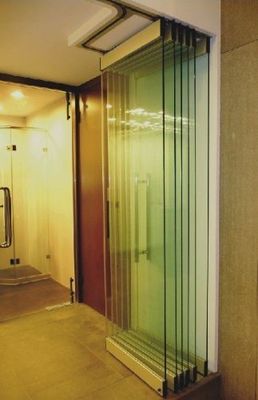 Chinese Top Hardware Folding Screen Glass Curtain Stack Panoramic Accordion Bifold Door