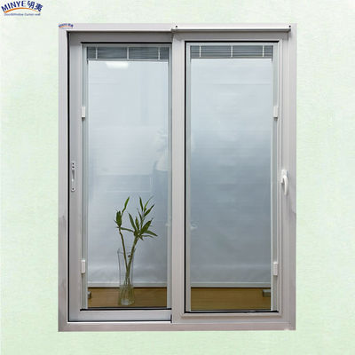 Tempered Glass Aluminum Sliding Door with Smooth Finish and Low-E Coating in Shanghai