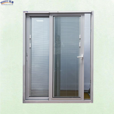Tempered Glass Aluminum Sliding Door with Smooth Finish and Low-E Coating in Shanghai