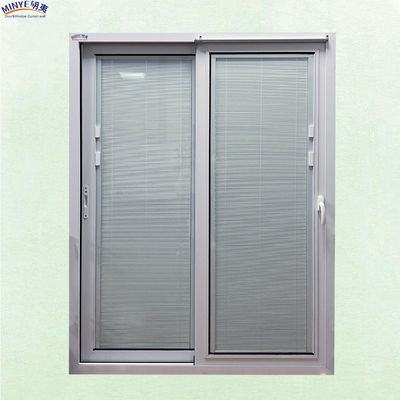 Tempered Glass Aluminum Sliding Door with Smooth Finish and Low-E Coating in Shanghai