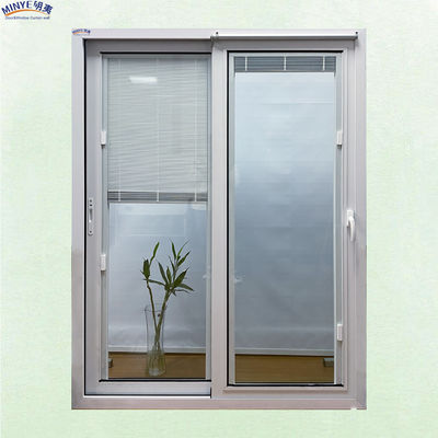 Tempered Glass Aluminum Sliding Door with Smooth Finish and Low-E Coating in Shanghai