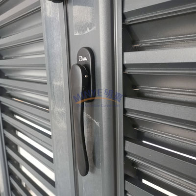 Energy VERTICAL Aluminum Bifold Patio Folding Glass Doors Outswing Function Windproof