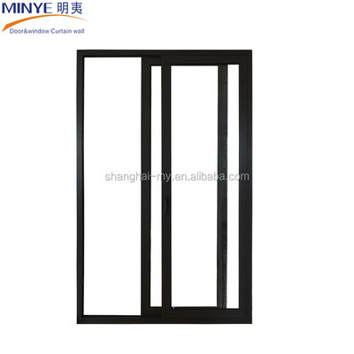 Aluminum Clad Wood 3 Panel Patio Doors with Low-E Tempered Glass Sliding Glass Door