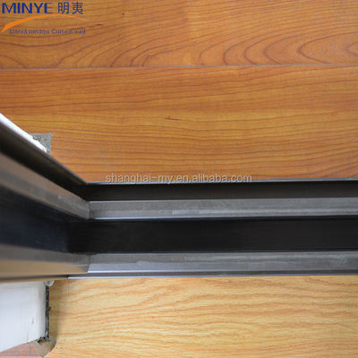 Aluminum Clad Wood 3 Panel Patio Doors with Low-E Tempered Glass Sliding Glass Door