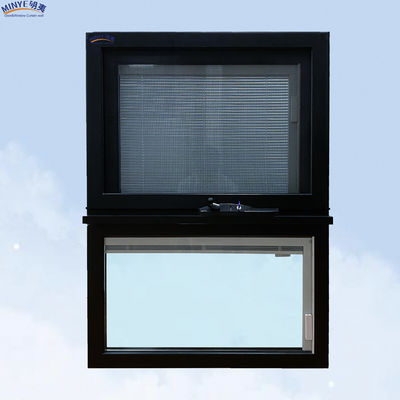 Double Glazing Waterproof Awning Window Aluminum Profile Window for Soundproof Function