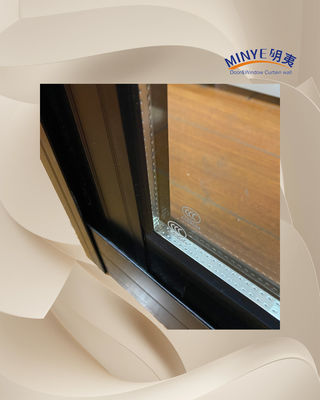 Double Glass Aluminum Sliding Window for Soundproof Function of Aluminum
