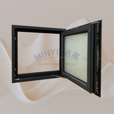 Special Design Grills into Glass Thermal Break Two Way Open Tilt-turn Casement Window