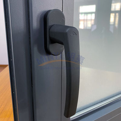 Special Design Grills into Glass Thermal Break Two Way Open Tilt-turn Casement Window
