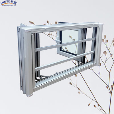 Villa Modern Design Aluminum Alloy Casement Window with Thermal Break and Customized Color