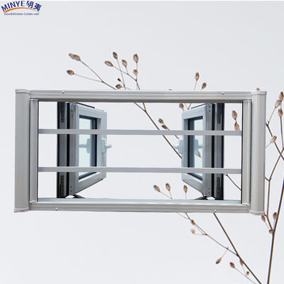 Villa Modern Design Aluminum Alloy Casement Window with Thermal Break and Customized Color