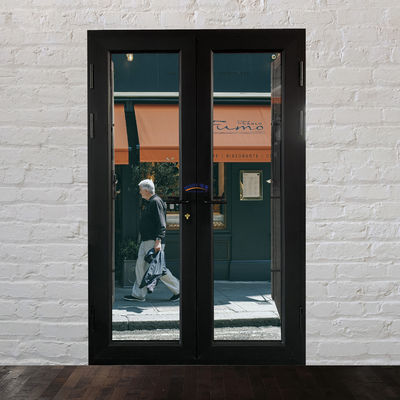 Customized Color Double Open Door for French Casement Doors Enhancing Ventilation and Aesthetics