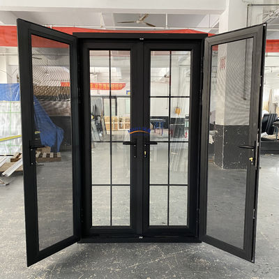 Customized Color Double Open Door for French Casement Doors Enhancing Ventilation and Aesthetics