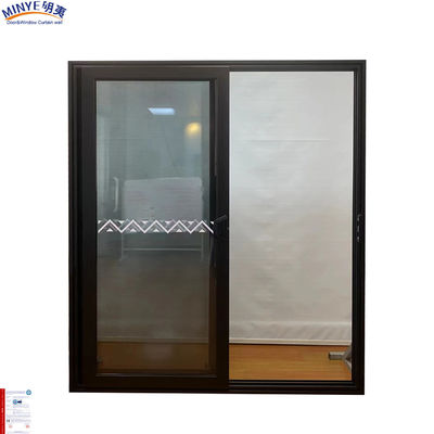 Aluminum Sliding Glass Interior French Doors for Home Stackable and Postmodern Design