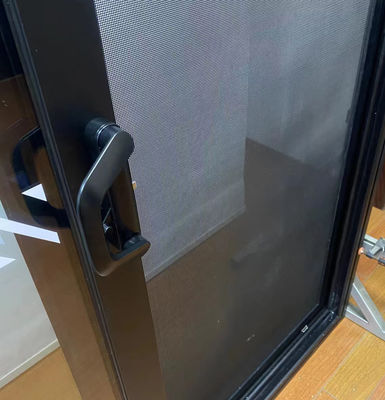 Aluminum Sliding Glass Interior French Doors for Home Stackable and Postmodern Design