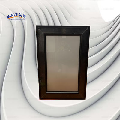Thermal Break Aluminum Casement Window with Detachable Screen and Double Color Design