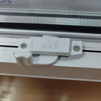 Double Tempered Glass Aluminum Profile Double-Hung Window for Wind and Heat Insulation