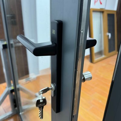 FiberGlass Screen Netting Material Glass Swing Door Shop Villa Graphic Design Solution