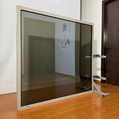 Aluminum Alloy Laminated Glass French Window for Heat Insulation and Water Resistance