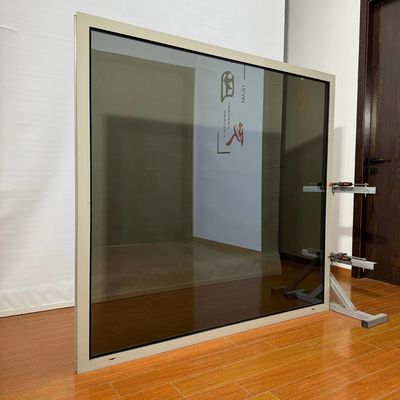 Aluminum Alloy Laminated Glass French Window for Heat Insulation and Water Resistance