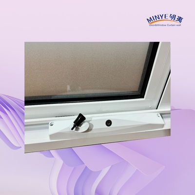 Double Glass Australia Style Crank Awning Window with Waterproof and Heat Insulation