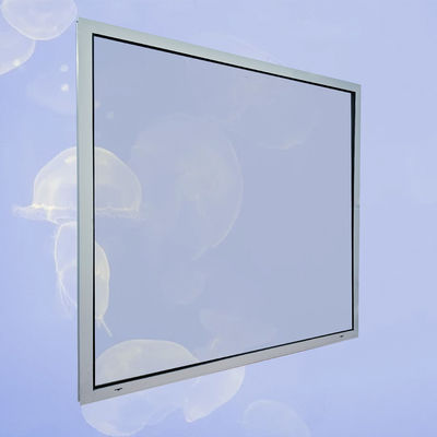 Alumium Frame Double Tempered Glass Black Picture Window for Product Promotion
